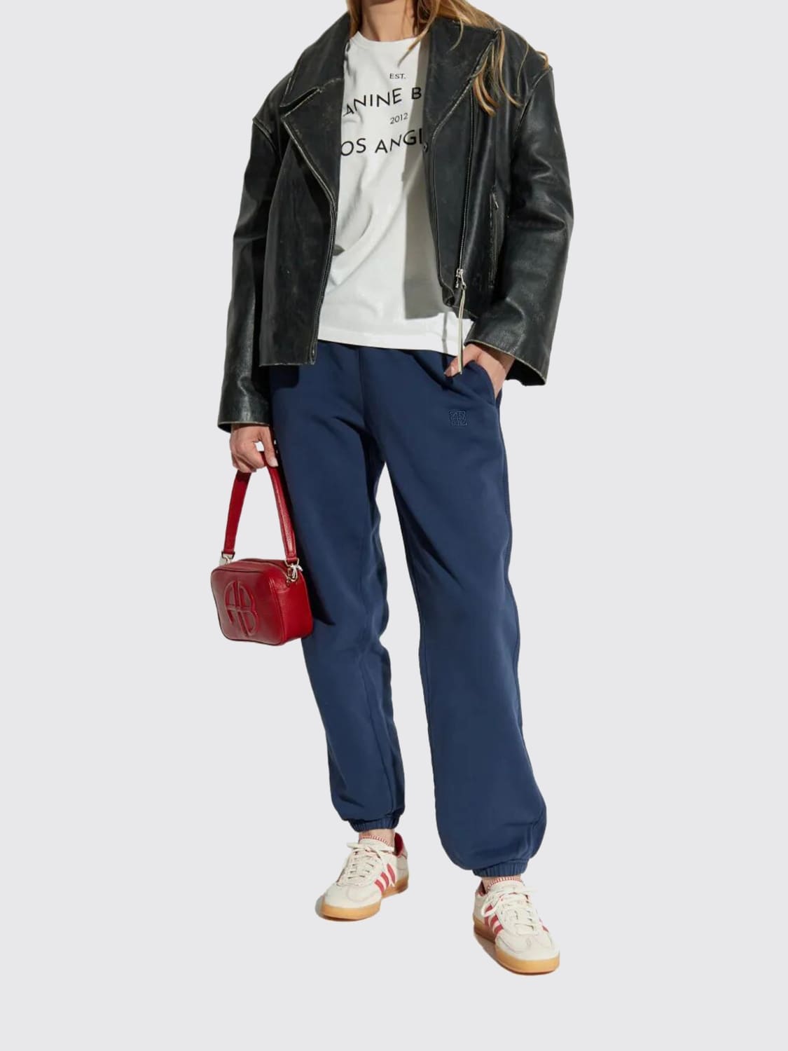 ANINE BING T-SHIRT: T-shirt woman Anine Bing, Ivory - Img 2