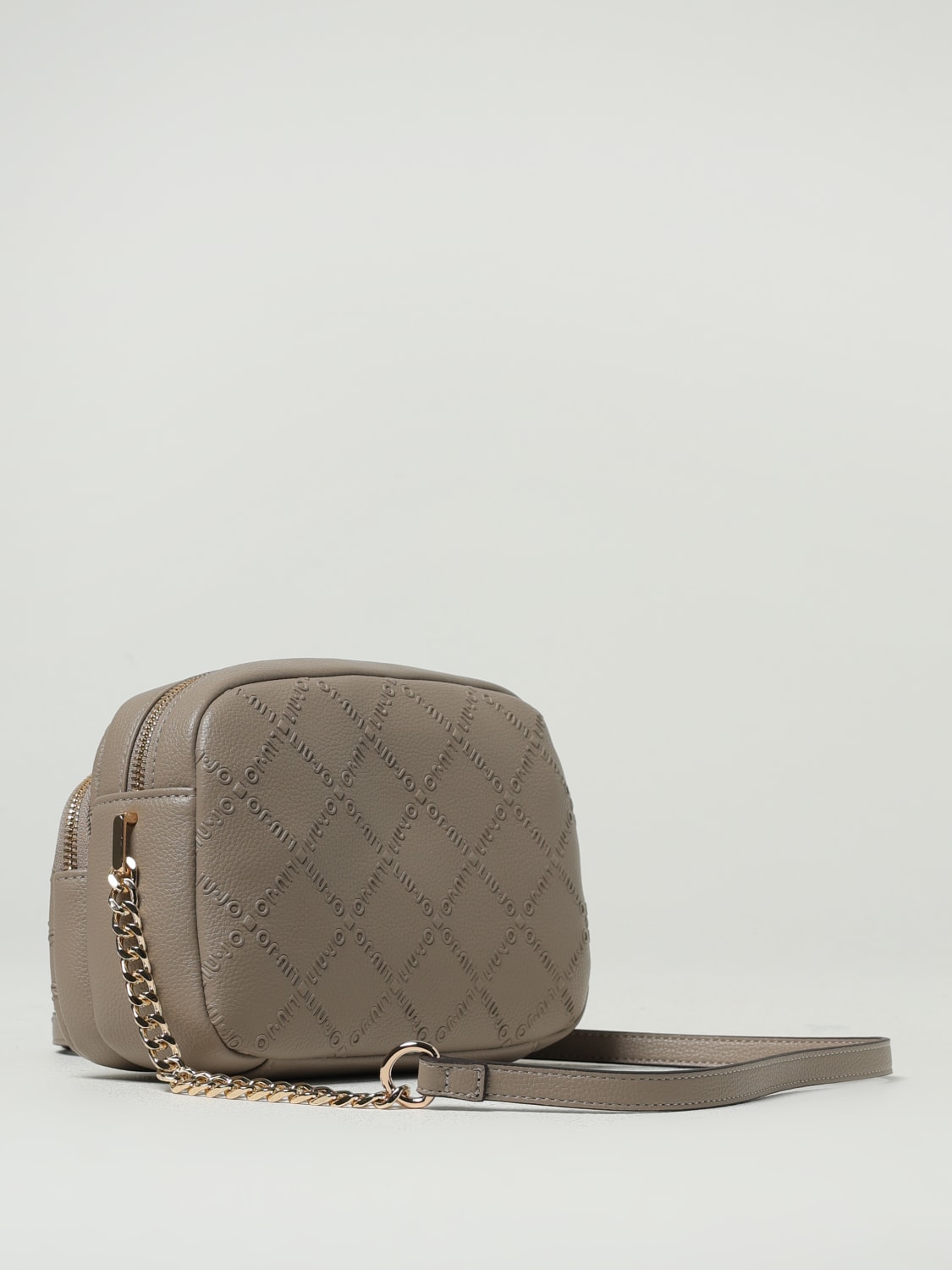 LIU JO BORSA MINI: Borsa Liu Jo in pelle sintetica a grana con logo goffrato , Nudo - Img 2