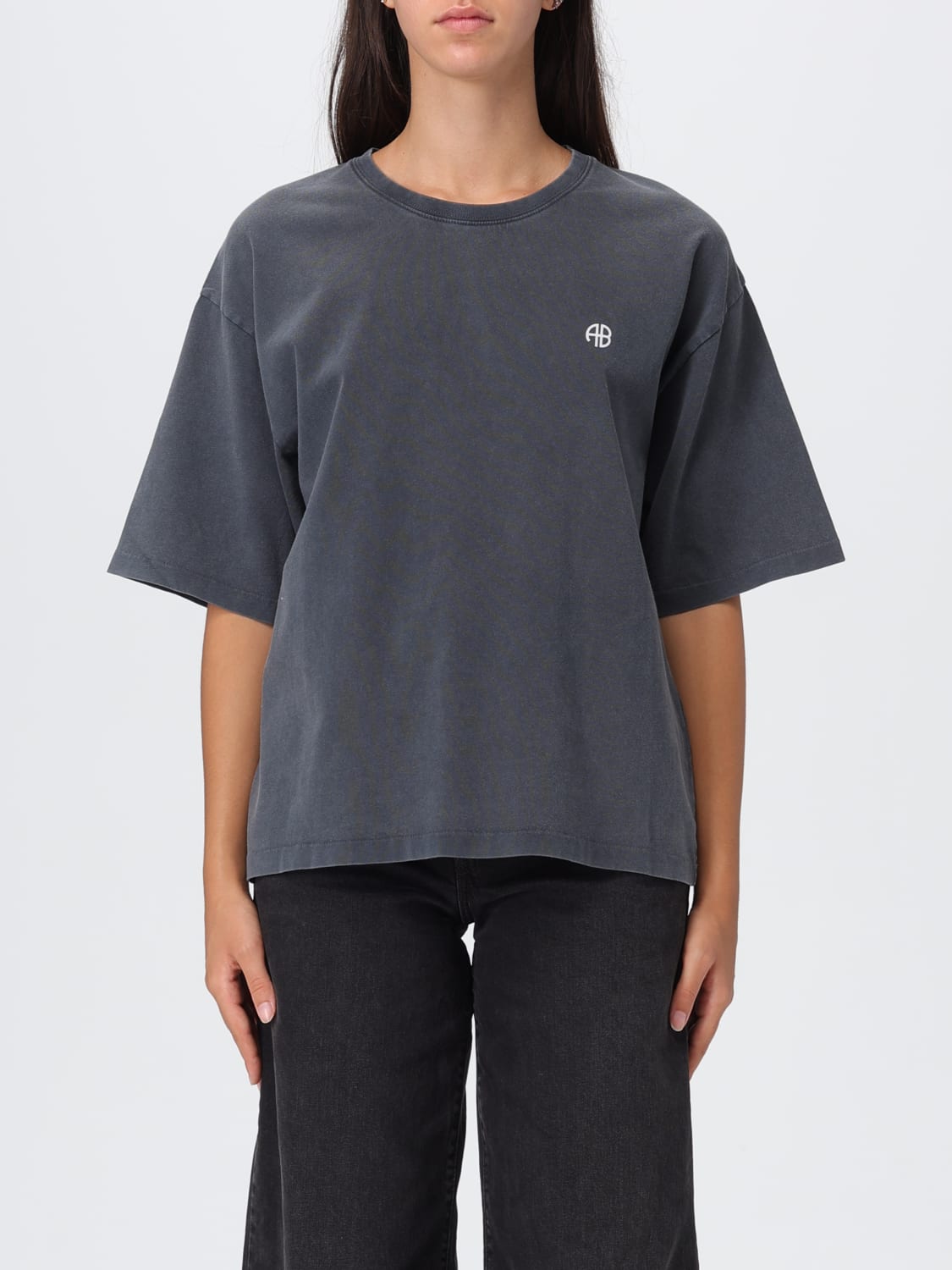 ANINE BING T-SHIRT: T-shirt woman Anine Bing, Black - Img 1