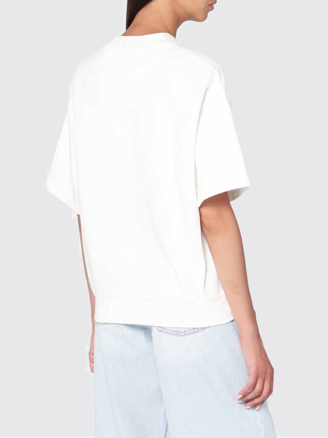 ANINE BING T-SHIRT: Sweatshirt woman Anine Bing, White - Img 3