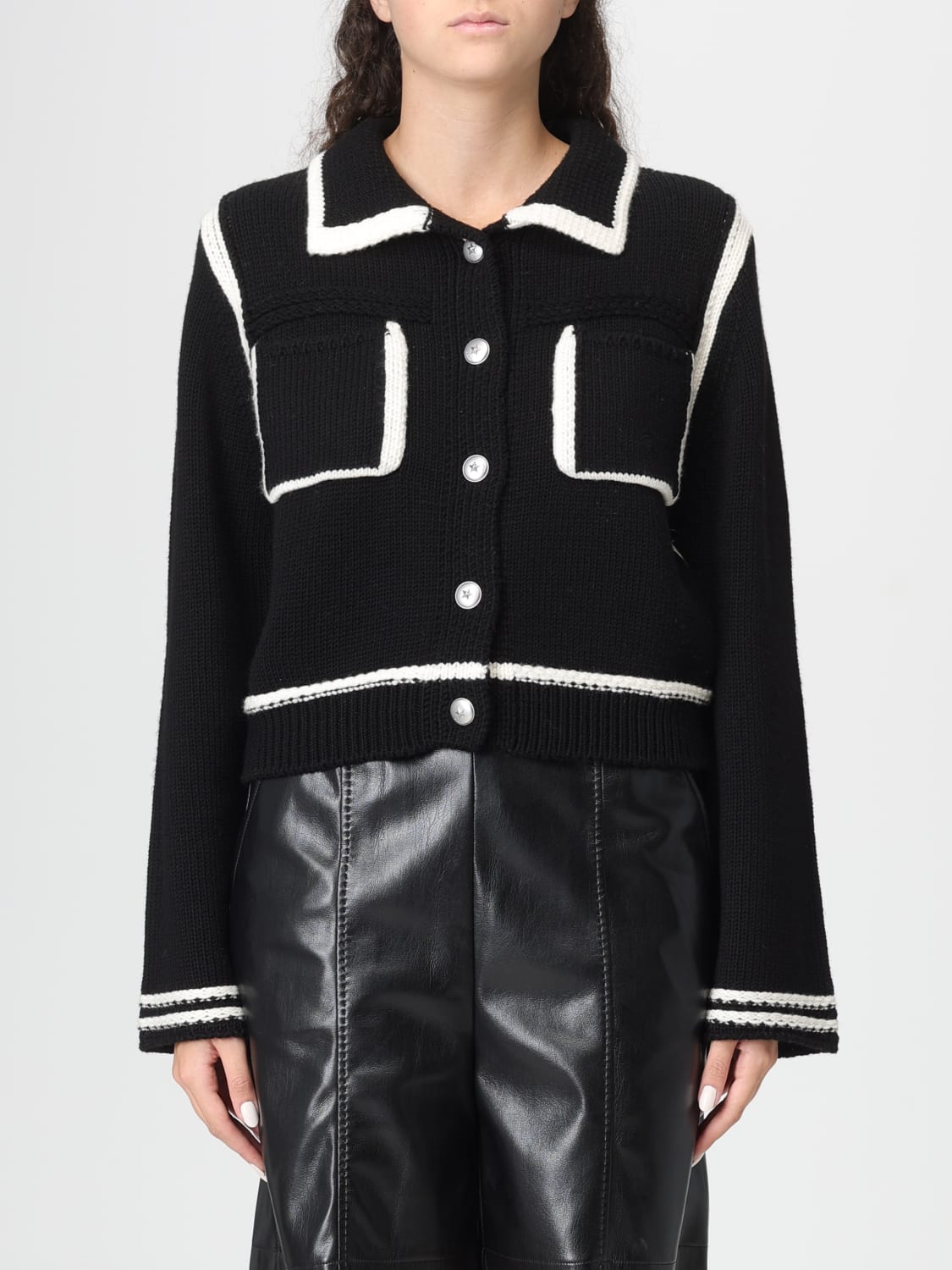 PINKO JERSEY: Jersey mujer Pinko, Negro - Img 1