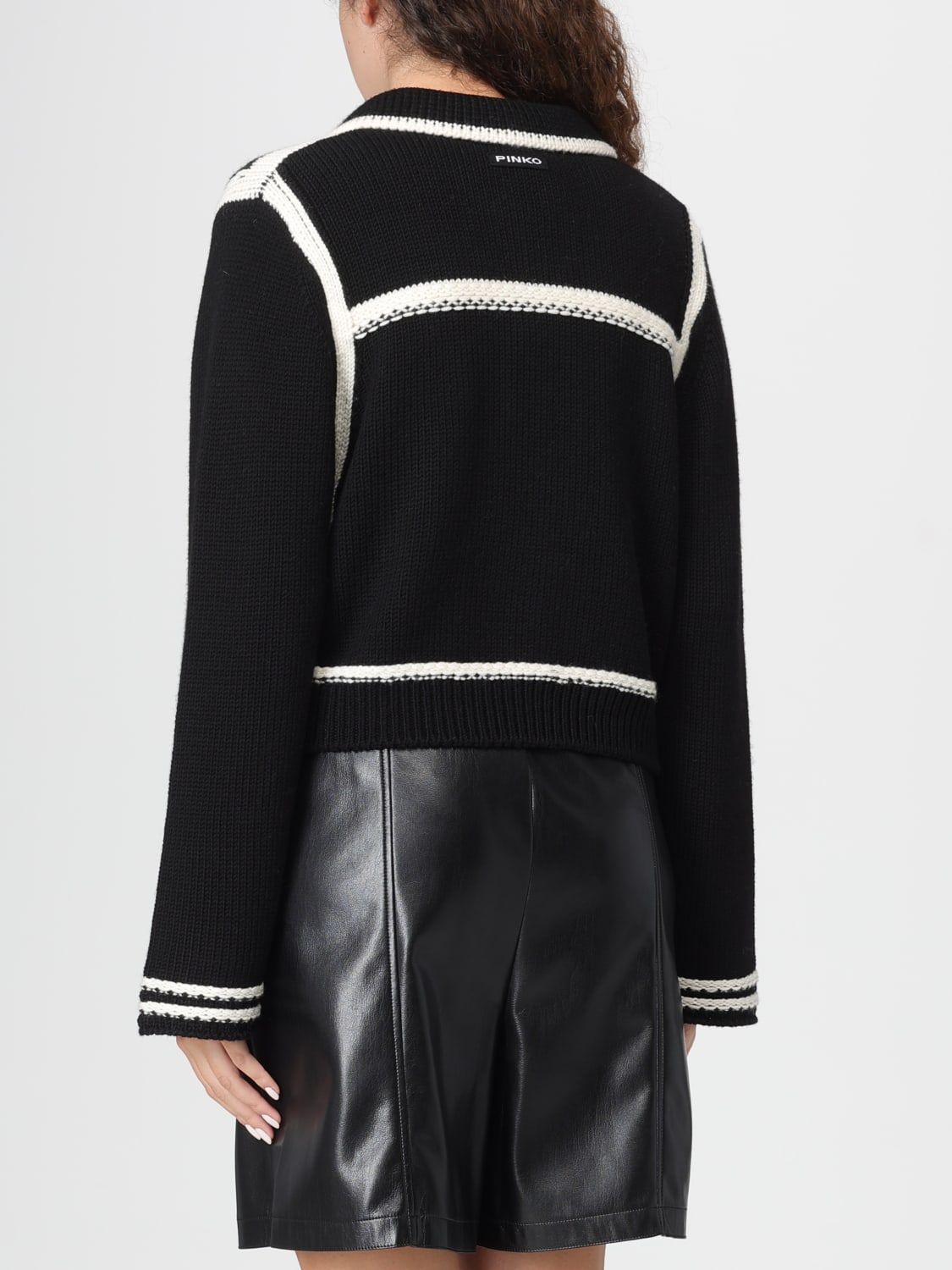 PINKO JERSEY: Jersey mujer Pinko, Negro - Img 2