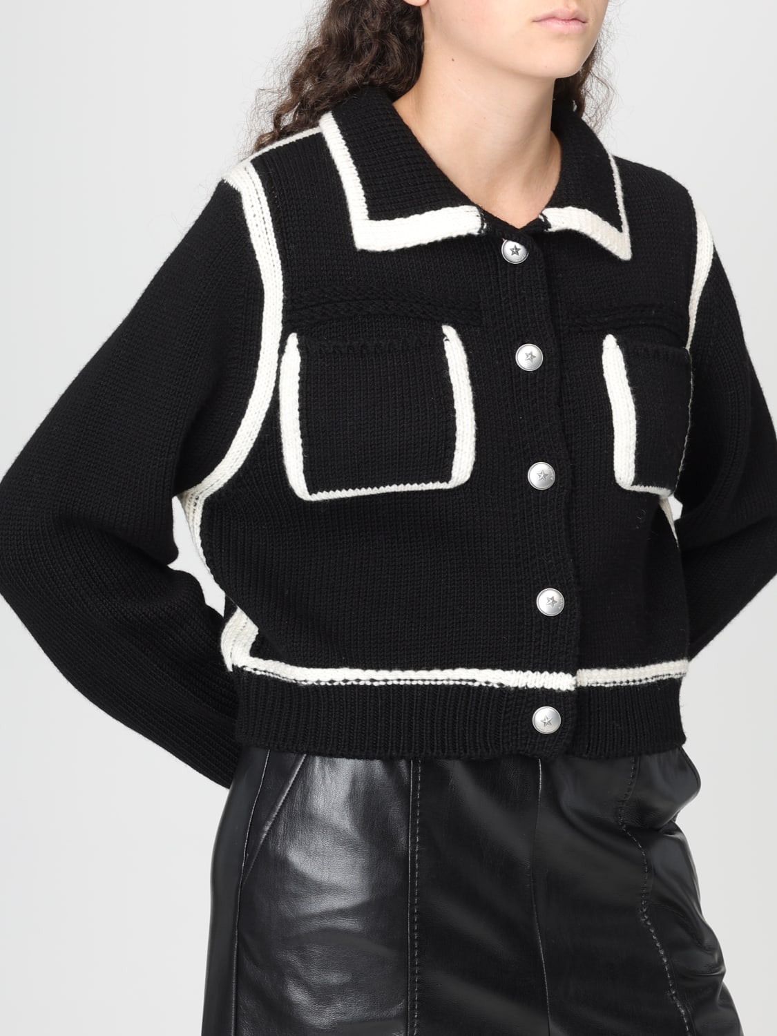 PINKO JERSEY: Jersey mujer Pinko, Negro - Img 3