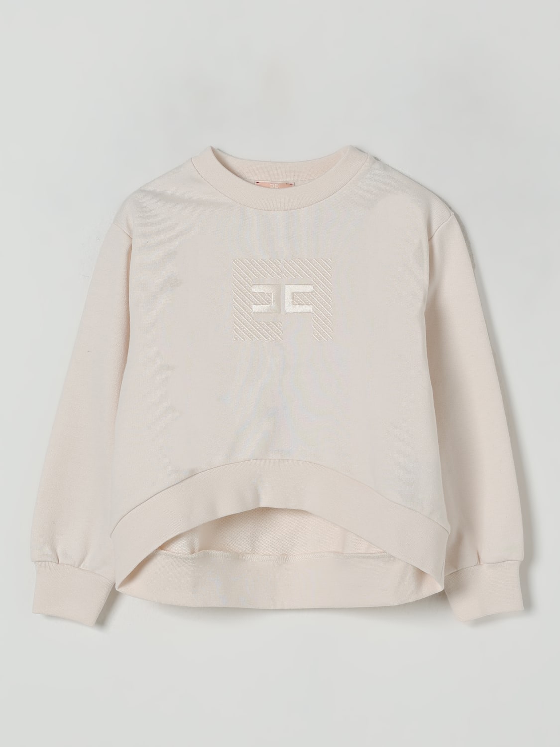 ELISABETTA FRANCHI LA MIA BAMBINA SWEATER: Sweater kids Elisabetta Franchi La Mia Bambina, Milk - Img 1