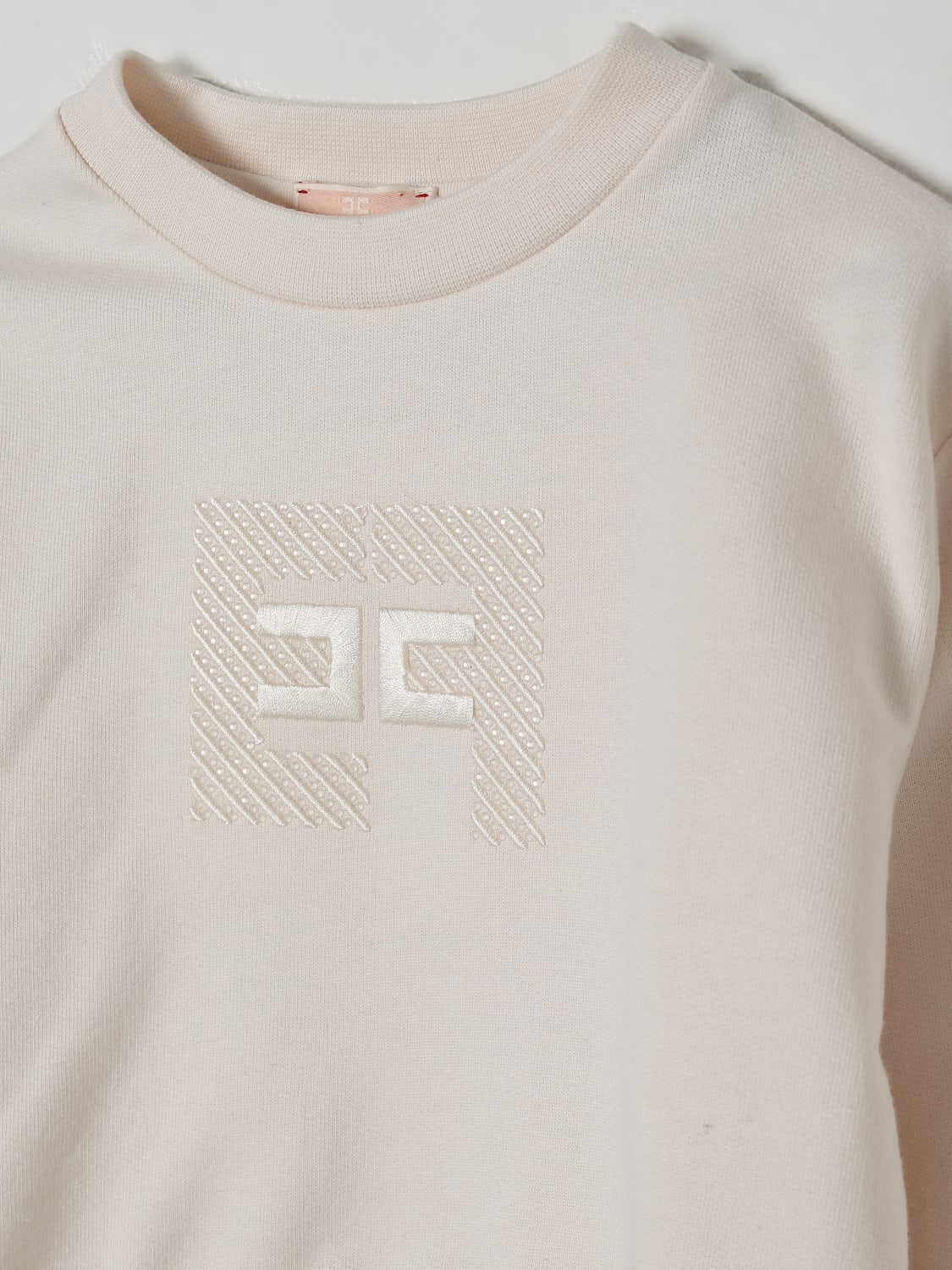 ELISABETTA FRANCHI LA MIA BAMBINA SWEATER: Sweater kids Elisabetta Franchi La Mia Bambina, Milk - Img 3