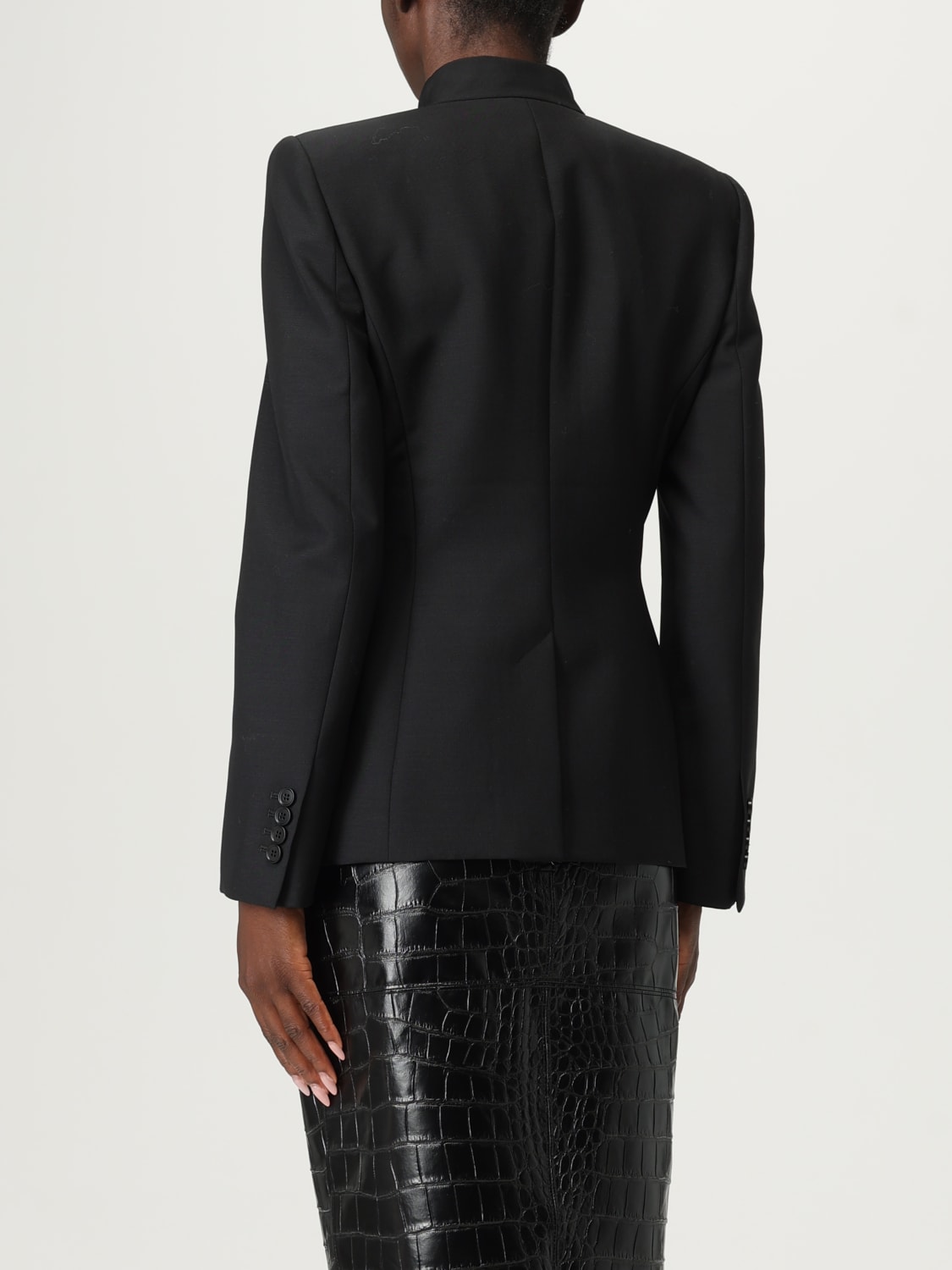 MCQUEEN JACKET: Jacket woman McQueen, Black - Img 2