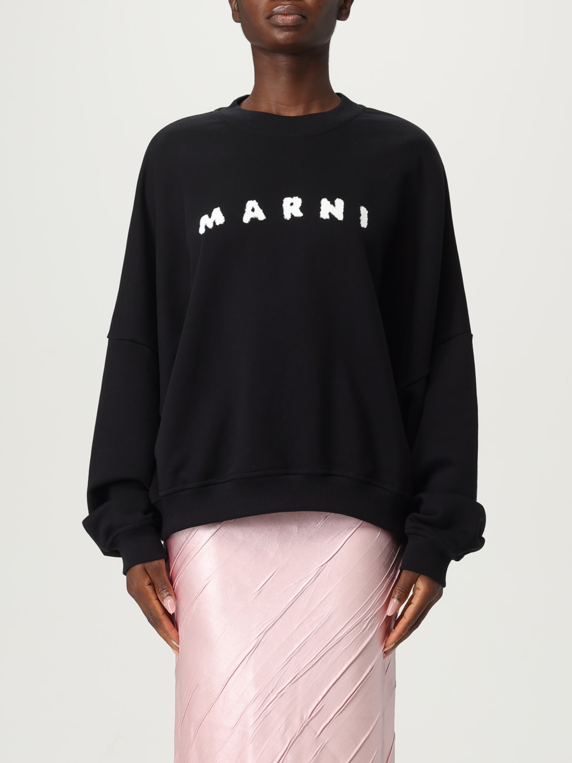 MARNI SWEATSHIRT: Sweatshirt woman Marni, Yellow Cream - Img 1