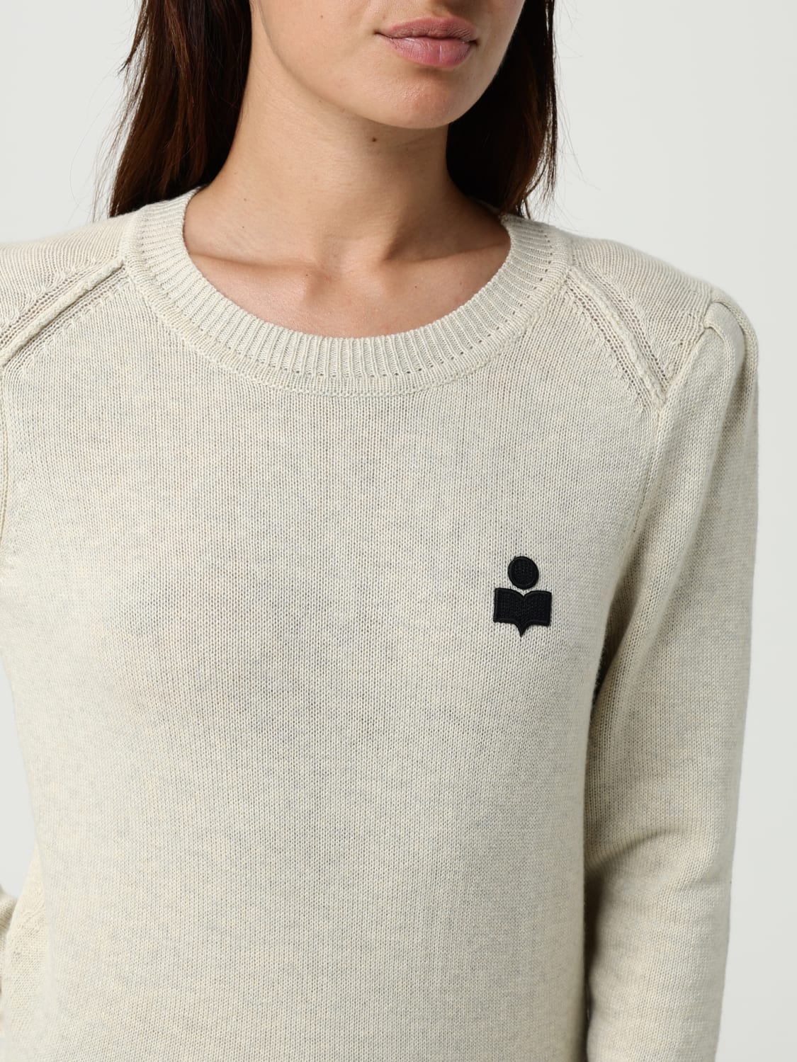 ISABEL MARANT ETOILE PULL: Pull femme Isabel Marant Etoile, Gris - Img 3