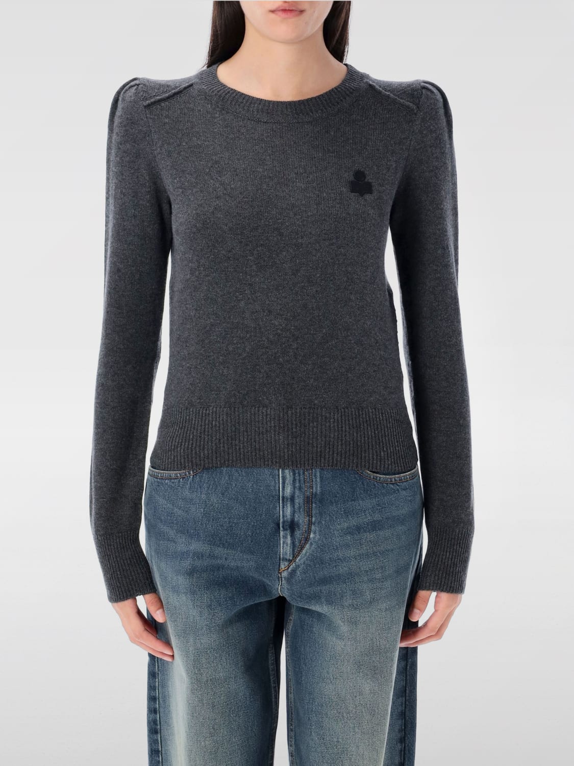 ISABEL MARANT ETOILE PULL: Pull femme Isabel Marant Etoile, Anthracite - Img 1