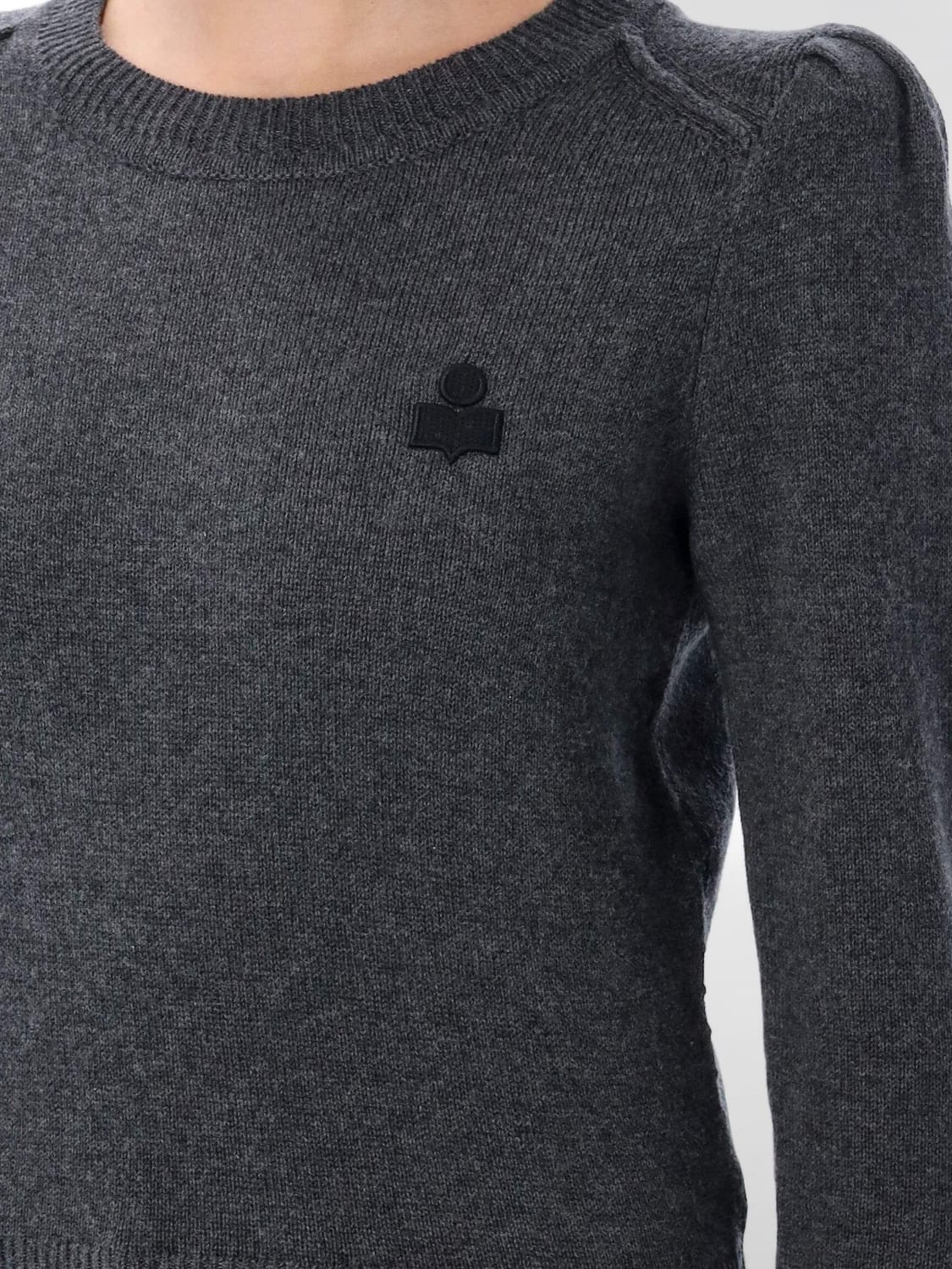 ISABEL MARANT ETOILE PULL: Pull femme Isabel Marant Etoile, Anthracite - Img 3