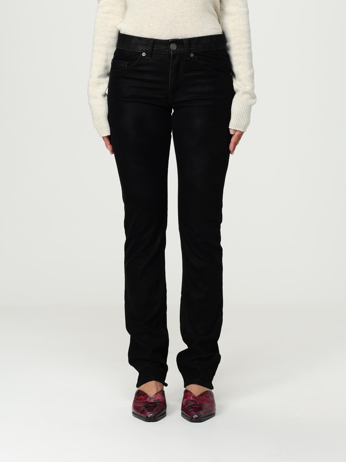 ISABEL MARANT ETOILE PANTALON: Pantalon femme Isabel Marant Etoile, Noir - Img 1
