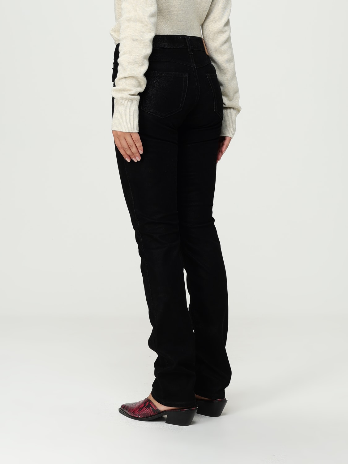 ISABEL MARANT ETOILE PANTALON: Pantalon femme Isabel Marant Etoile, Noir - Img 2