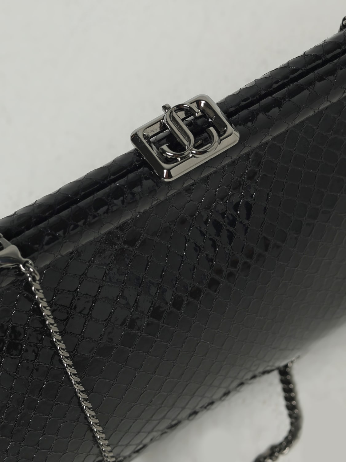 JIMMY CHOO CLUTCH: Handbag woman Jimmy Choo, Black - Img 3