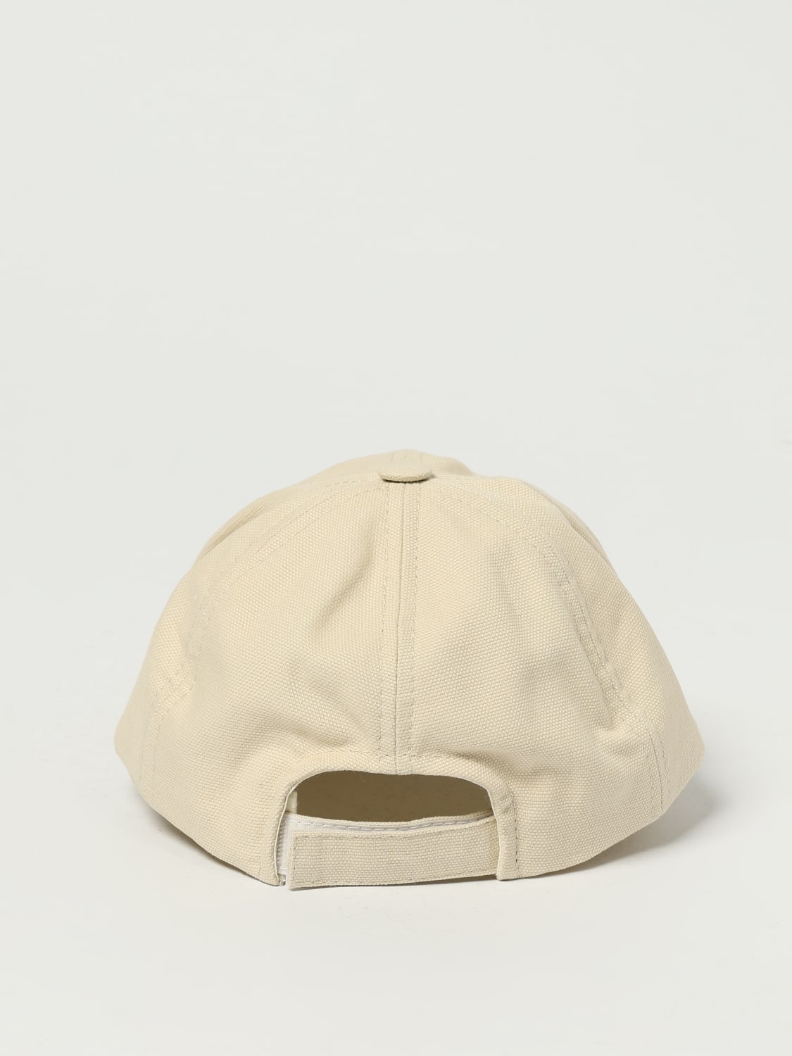 ISABEL MARANT ETOILE CAPPELLO: Cappello Tyron Isabel Marant Etoile in cotone con logo ricamato , Ecru - Img 3