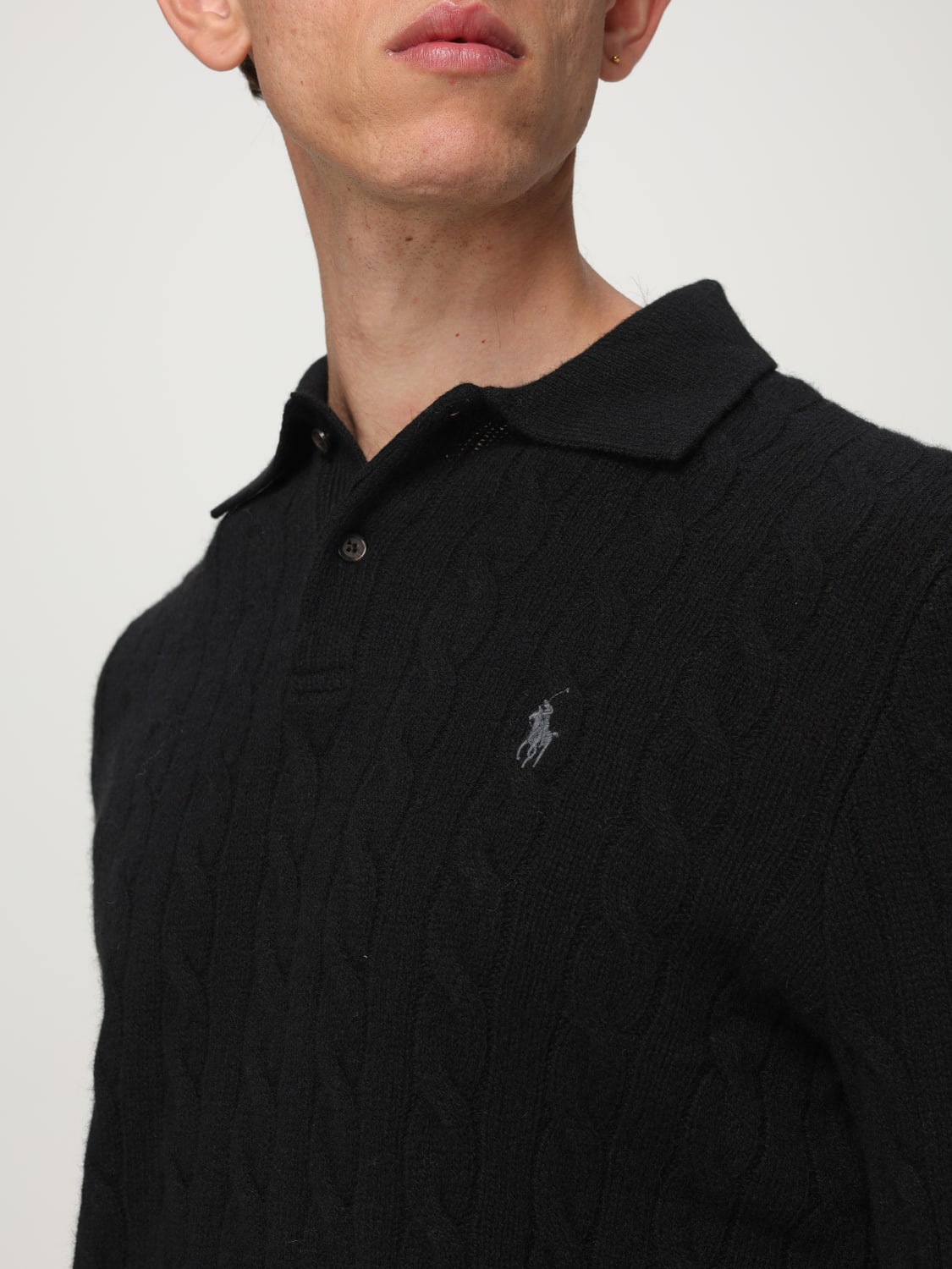 POLO RALPH LAUREN POLO: Pullover herren Polo Ralph Lauren, Schwarz - Img 3