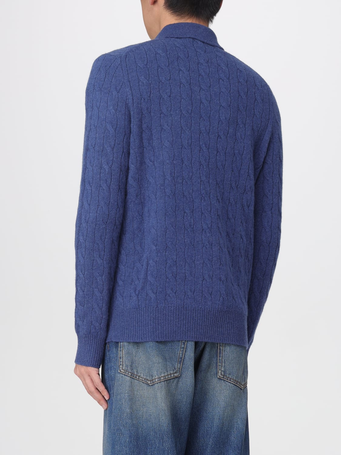 POLO RALPH LAUREN POLO衫: 毛衣 男士 Polo Ralph Lauren, 蓝色 - Img 2