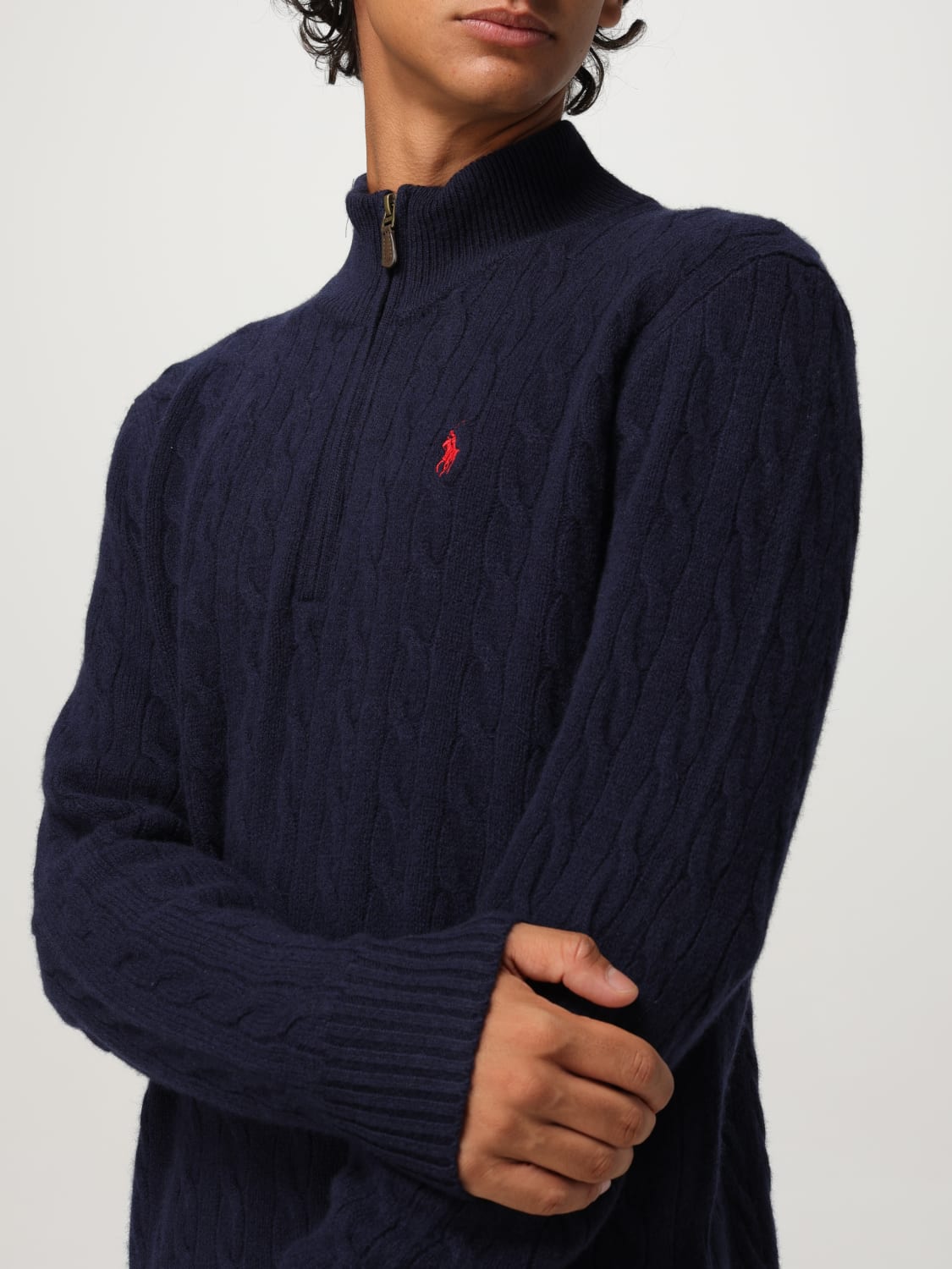 POLO RALPH LAUREN PULLOVER: Pullover herren Polo Ralph Lauren, Blau - Img 3