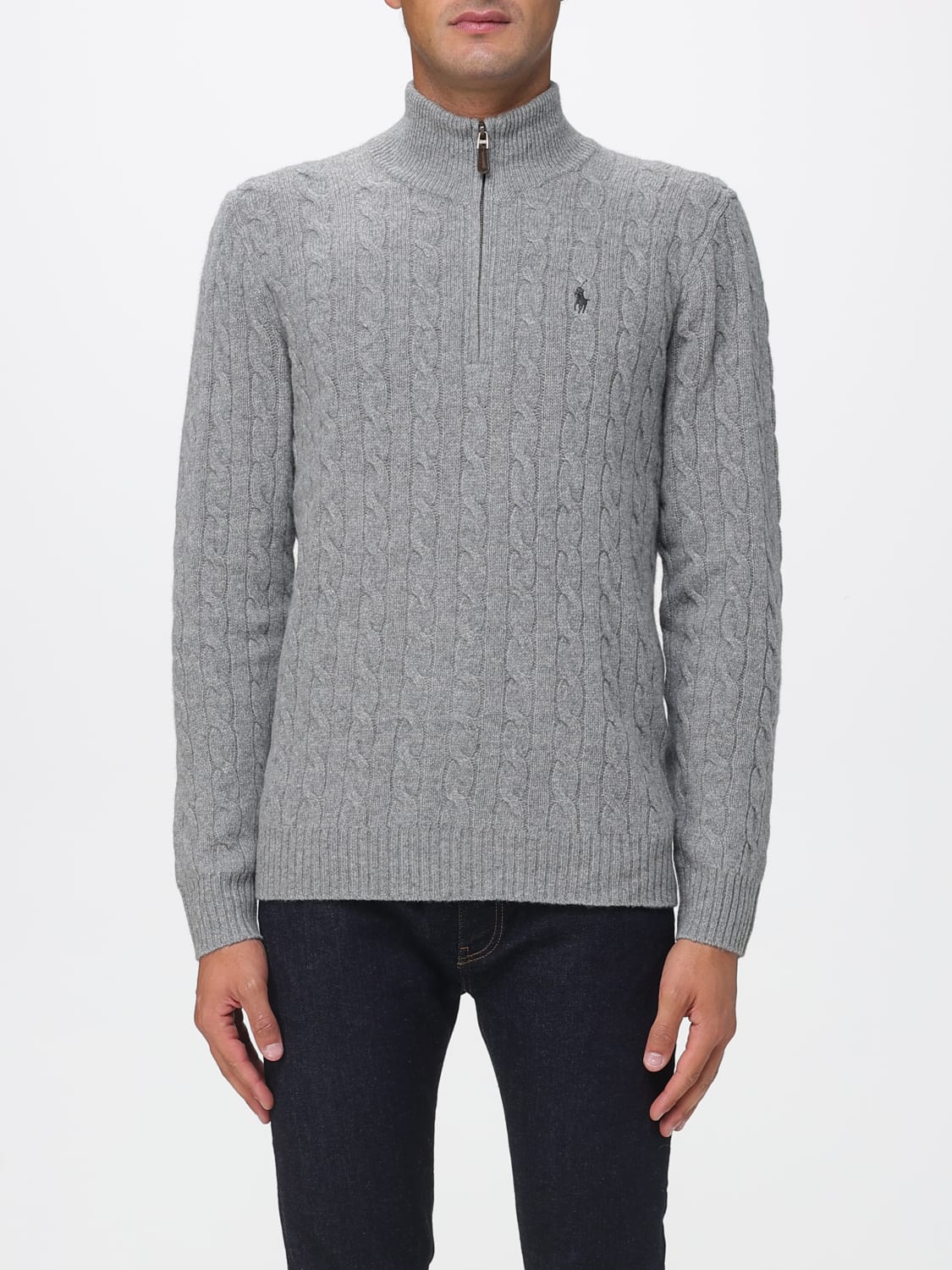 POLO RALPH LAUREN PULLOVER: Pullover herren Polo Ralph Lauren, Grau - Img 1