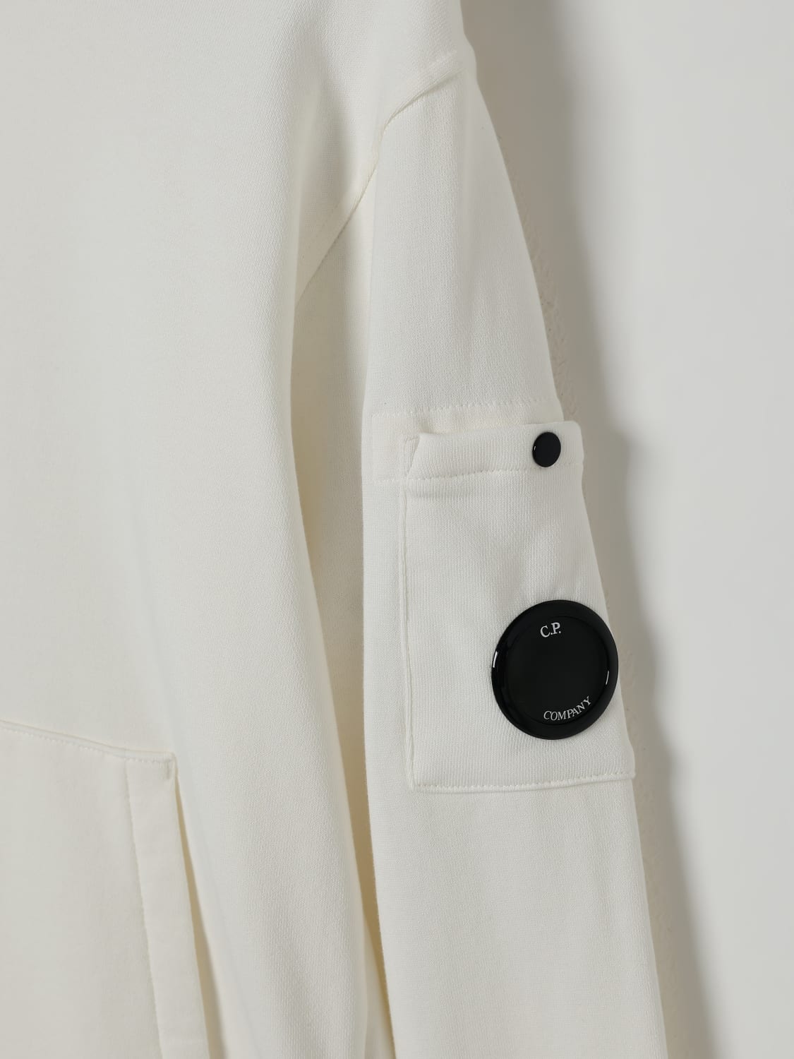 C.P. COMPANY SWEATER: Sweater kids C.P. Company, White - Img 3