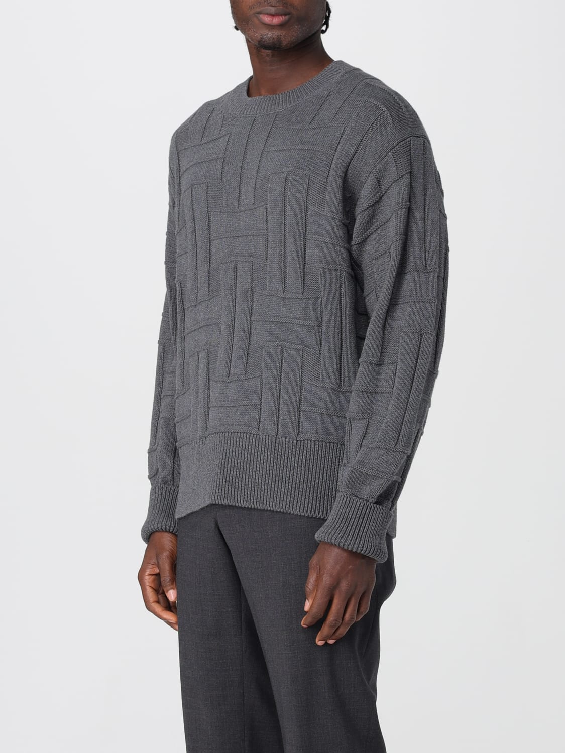 KENZO PULLOVER: Pullover herren Kenzo, Grau - Img 3