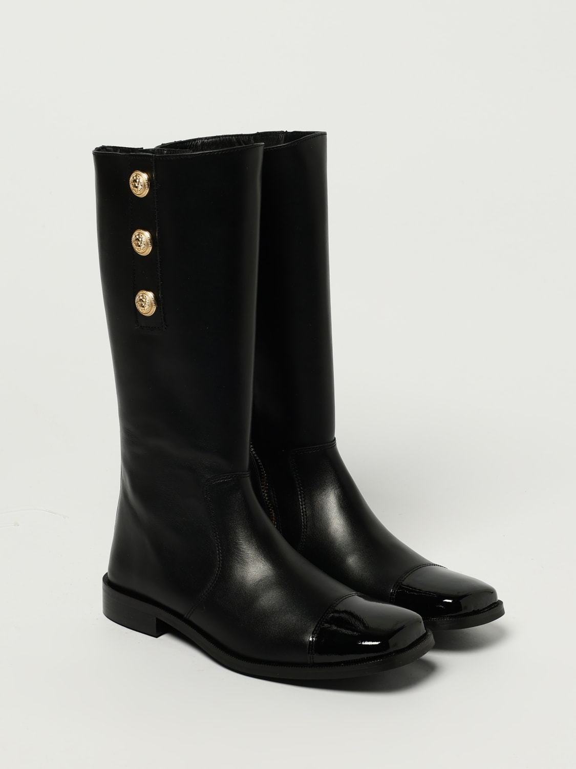 BALMAIN SHOES: Shoes kids Balmain, Black - Img 2