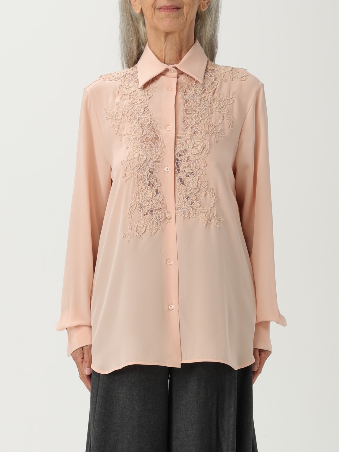 ERMANNO SCERVINO SHIRT: Shirt woman Ermanno Scervino, Pink - Img 1