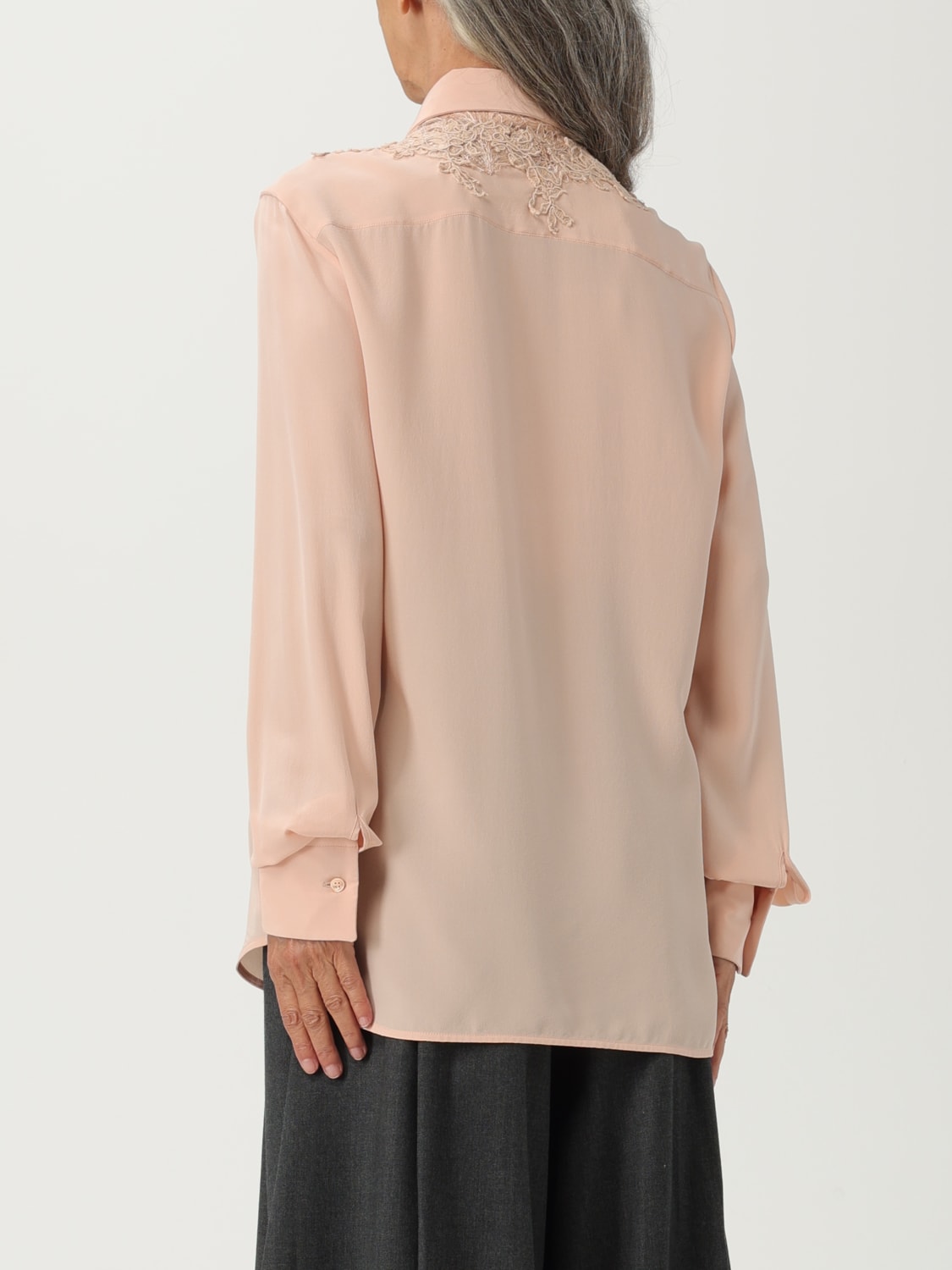ERMANNO SCERVINO SHIRT: Shirt woman Ermanno Scervino, Pink - Img 3