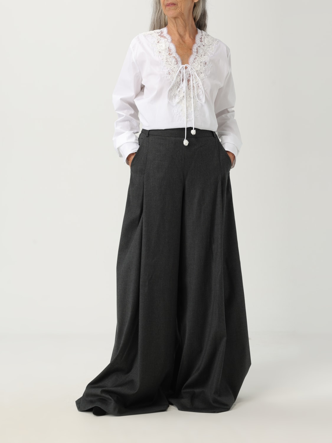 ERMANNO SCERVINO TOP: Shirt woman Ermanno Scervino, White - Img 2