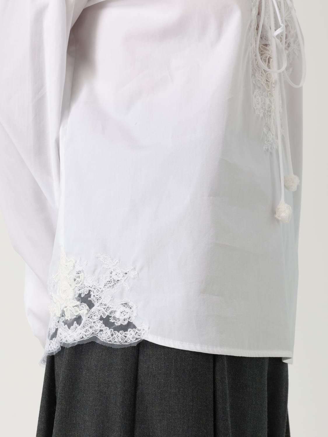 ERMANNO SCERVINO TOP: Shirt woman Ermanno Scervino, White - Img 5