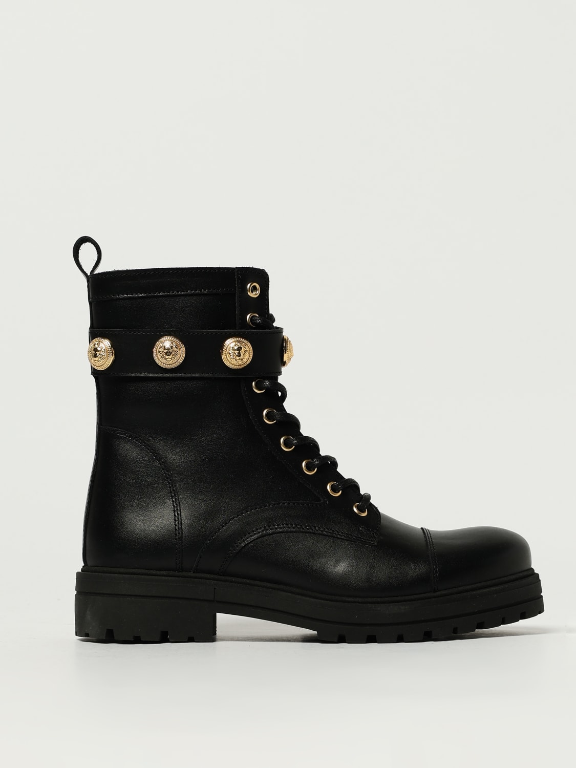 BALMAIN SCHUHE: Schuhe kinder Balmain, Schwarz - Img 1