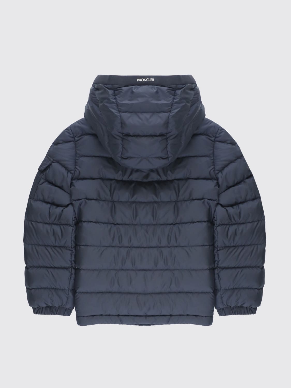 MONCLER JACKET: Jacket kids Moncler, Blue - Img 2