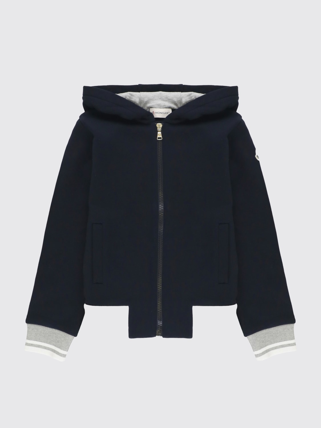 MONCLER JERSEY: Jersey niños Moncler, Azul Oscuro - Img 1