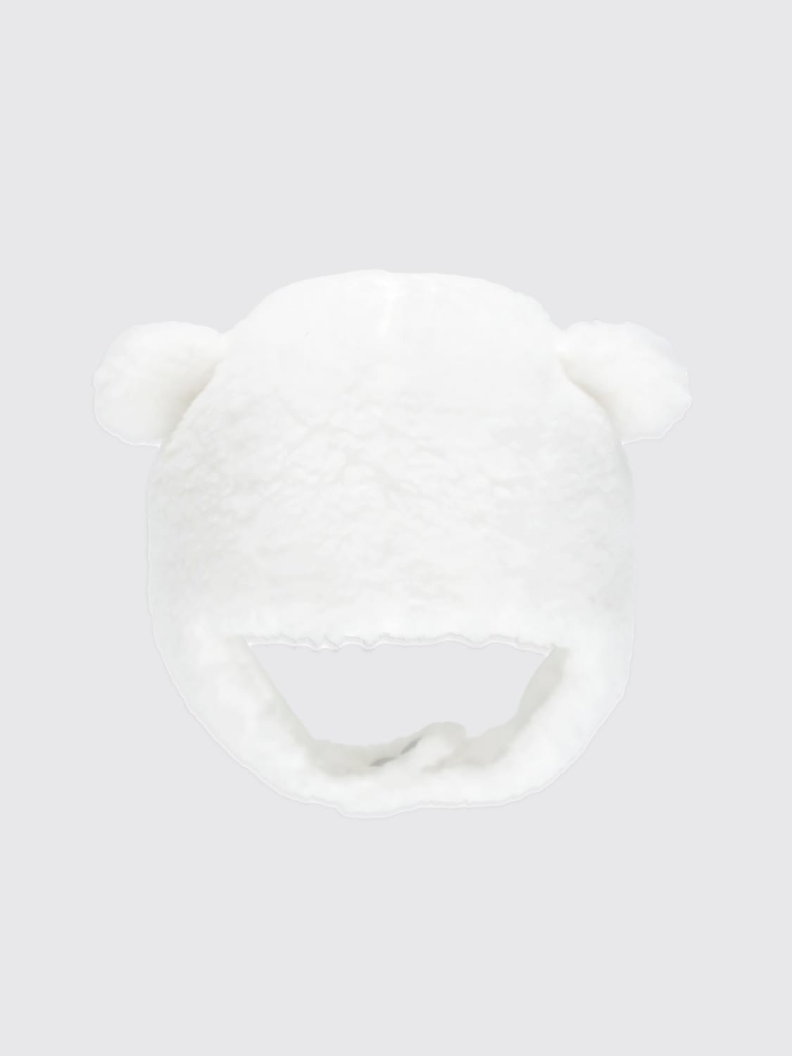 MONCLER HAT: Girls' hats kids Moncler, White - Img 1