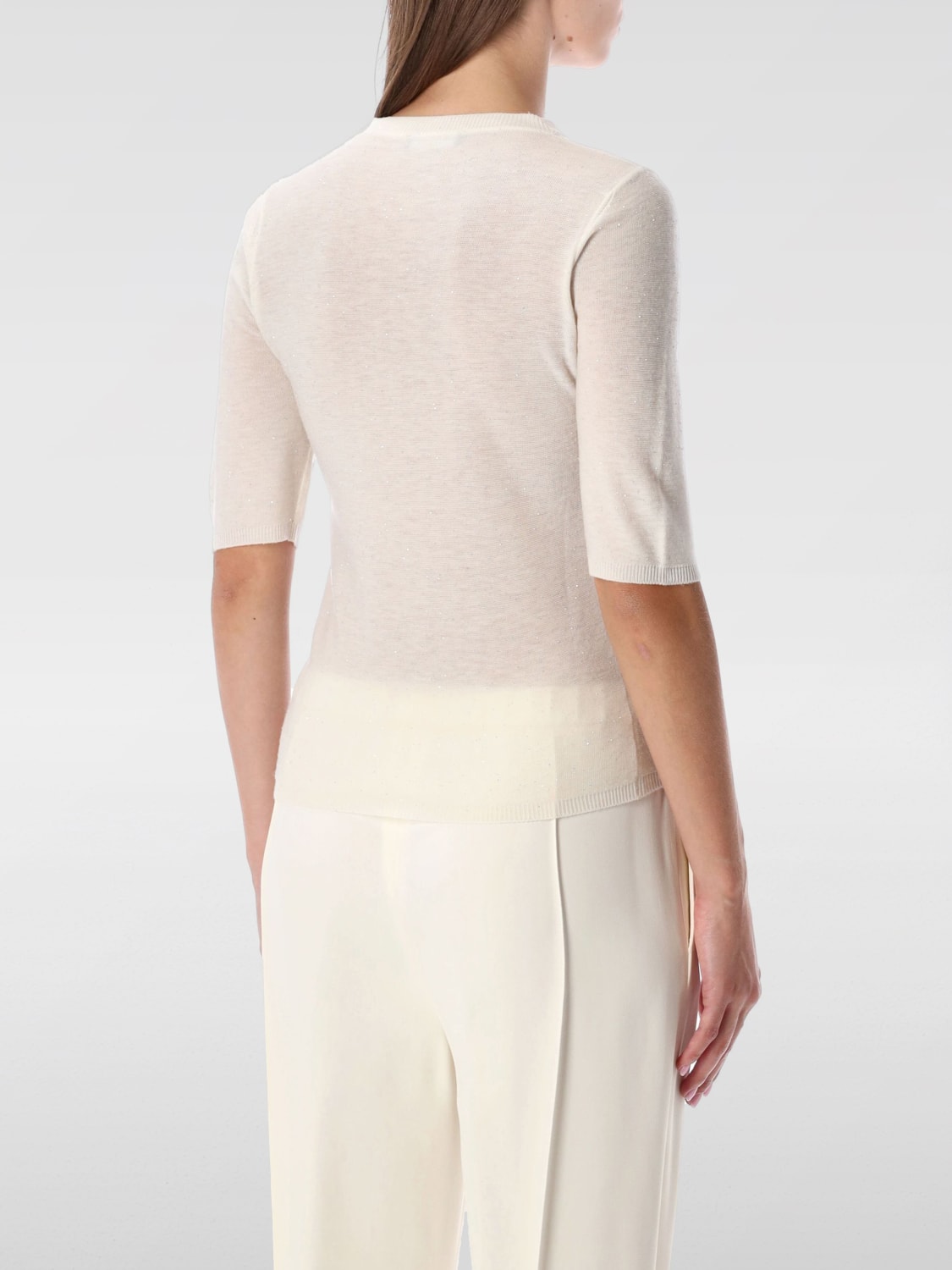 FABIANA FILIPPI PULL: Pull femme Fabiana Filippi, Blanc - Img 2