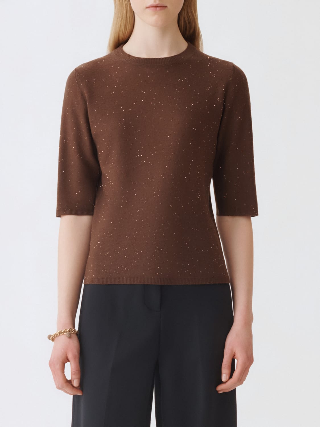 FABIANA FILIPPI PULLOVER: Pullover damen Fabiana Filippi, Ebony - Img 1