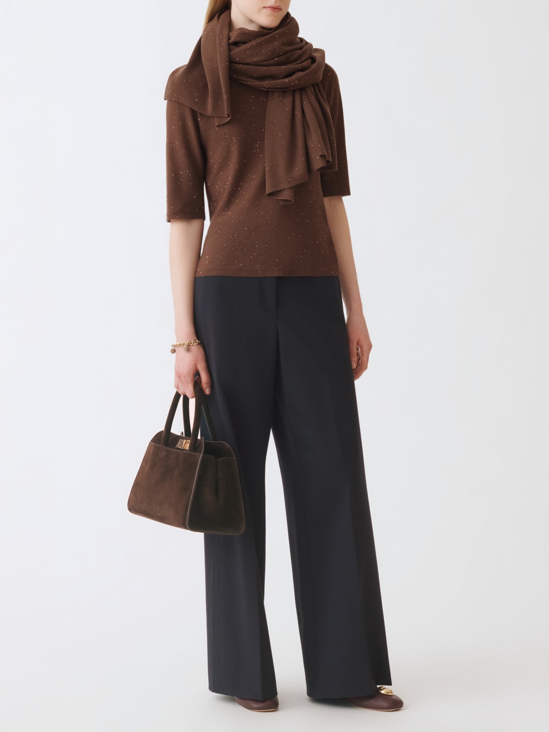 FABIANA FILIPPI PULLOVER: Pullover damen Fabiana Filippi, Ebony - Img 2