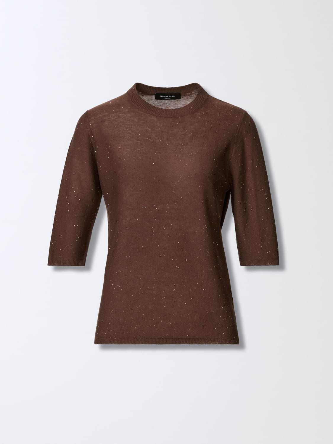 FABIANA FILIPPI PULLOVER: Pullover damen Fabiana Filippi, Ebony - Img 5