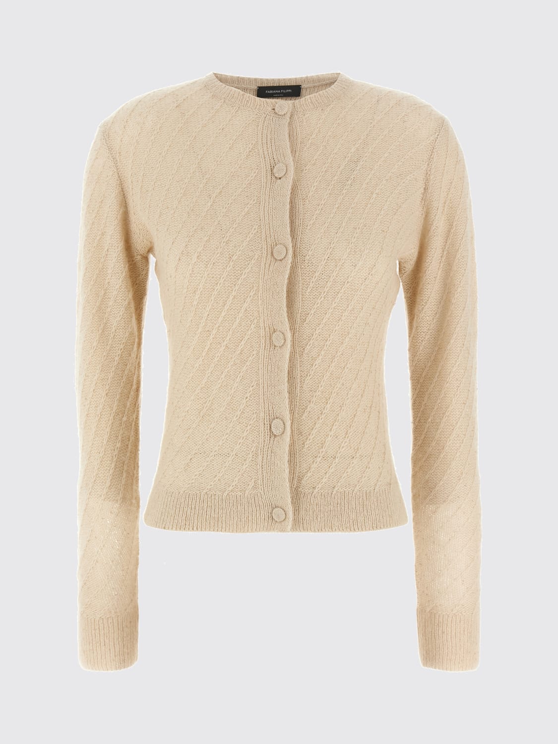 FABIANA FILIPPI PULLOVER: Pullover damen Fabiana Filippi, Beige - Img 1