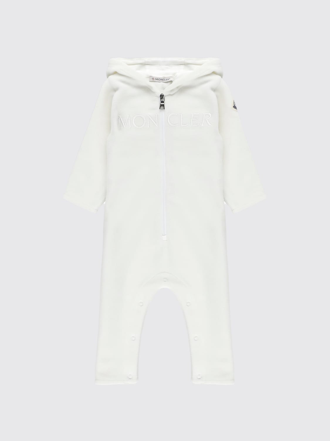 MONCLER TRACKSUIT: Tracksuits kids Moncler, Ivory - Img 1