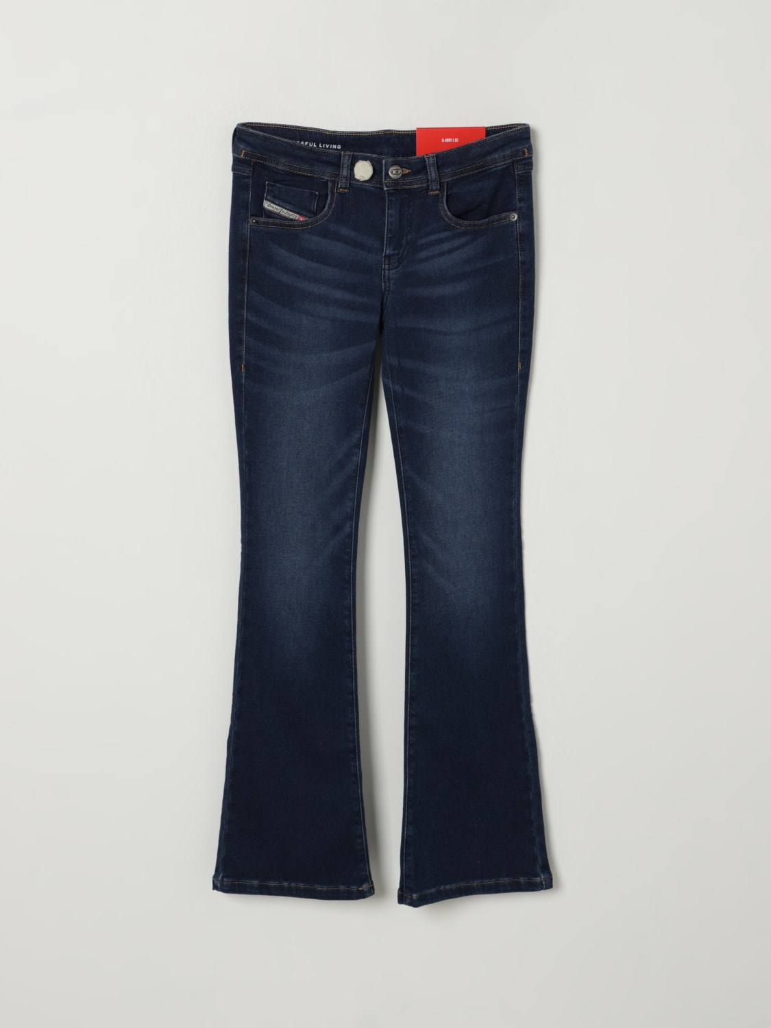 DIESEL JEANS: Jeans kinder Diesel, Denim - Img 1