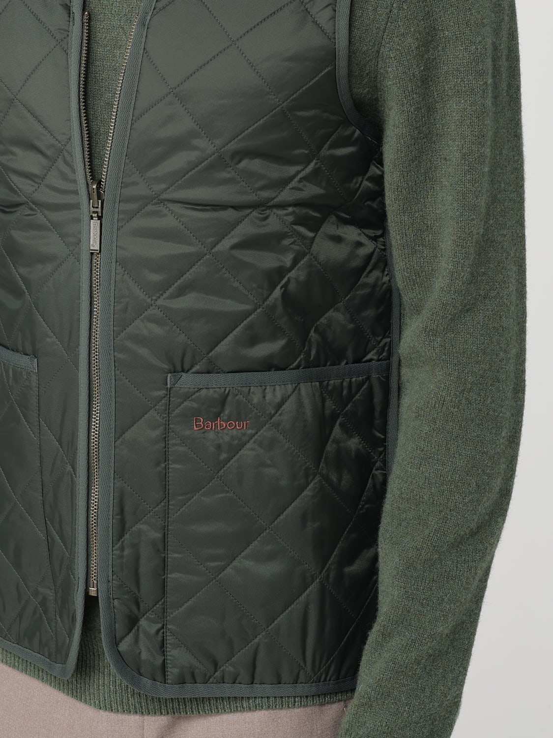 BARBOUR SUIT VEST: Jacket men Barbour, Red - Img 4