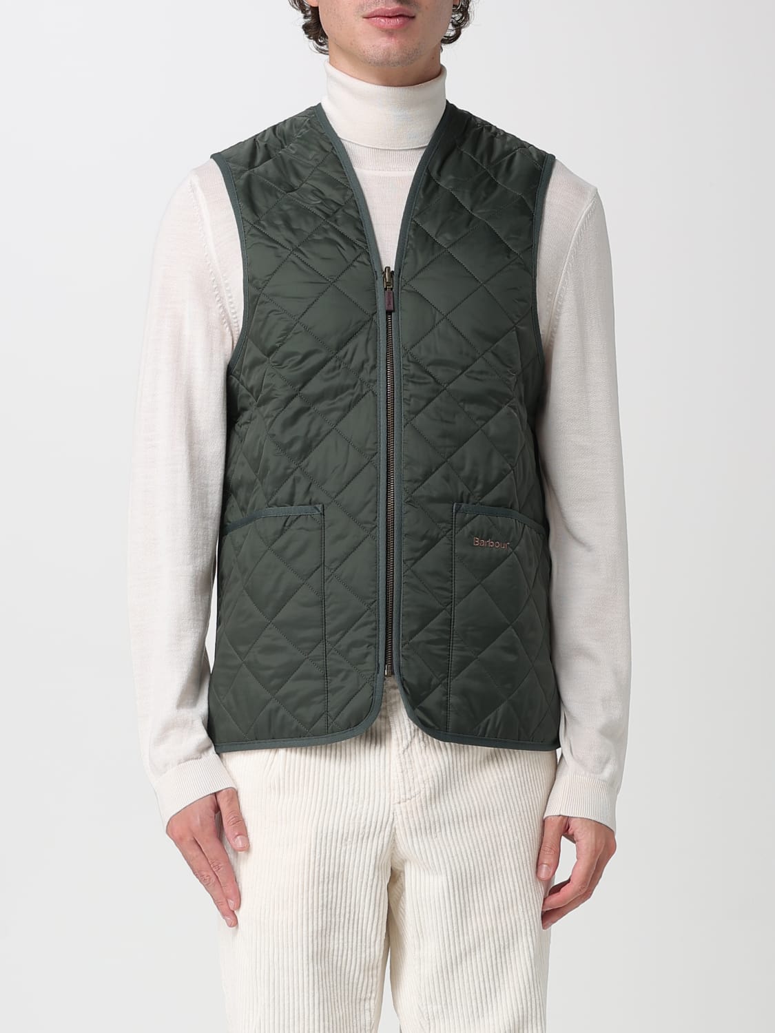 BARBOUR SUIT VEST: Jacket men Barbour, Olive - Img 1
