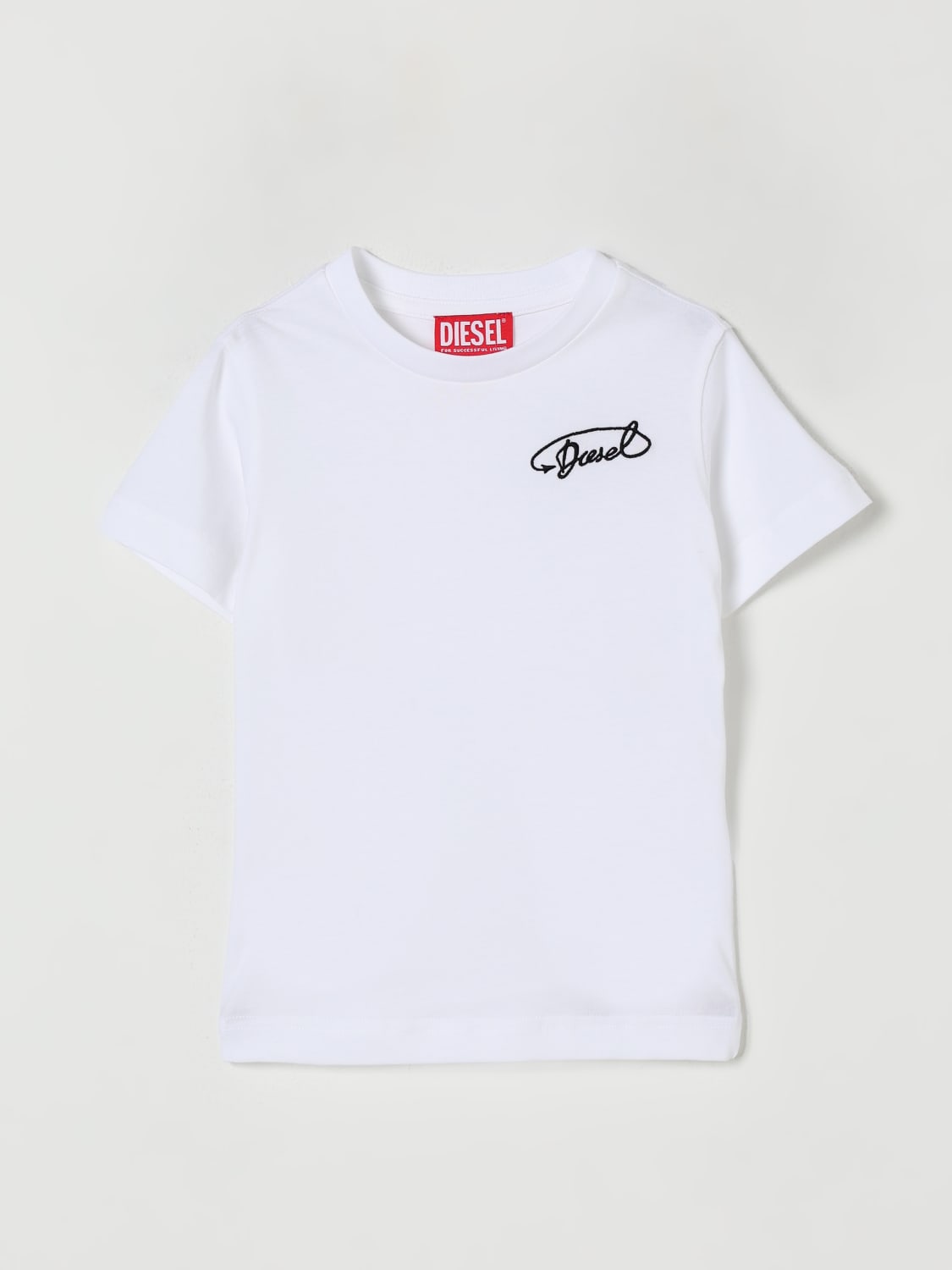 DIESEL CAMISETA: Camiseta niños Diesel, Blanco - Img 1