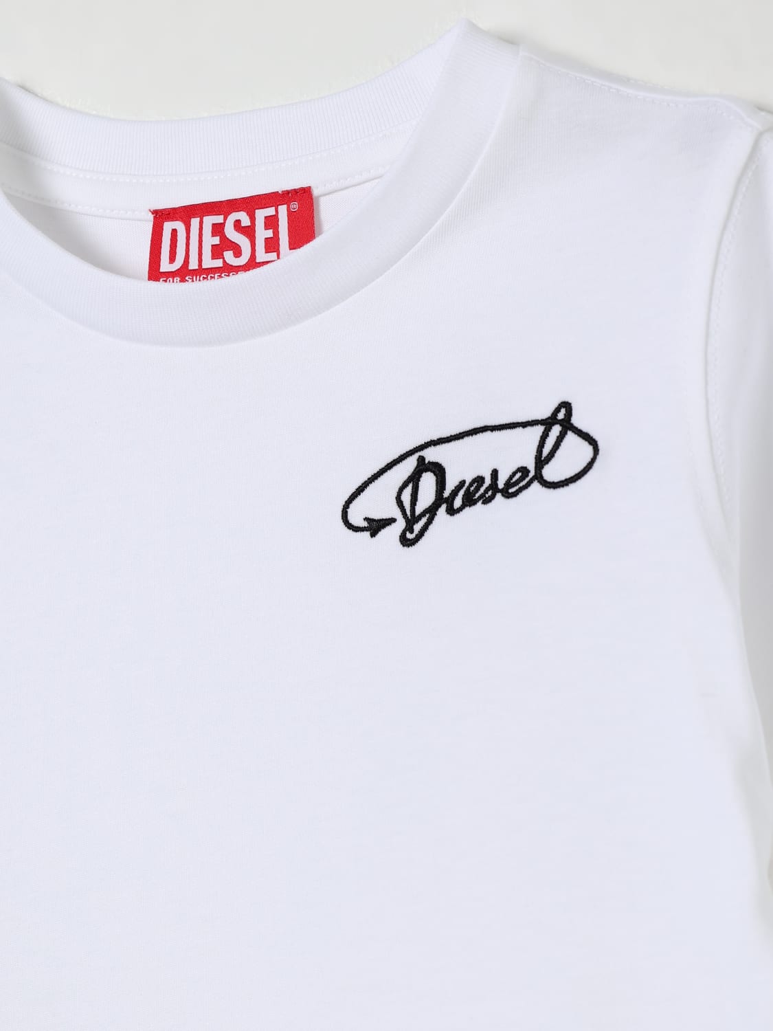DIESEL CAMISETA: Camiseta niños Diesel, Blanco - Img 3