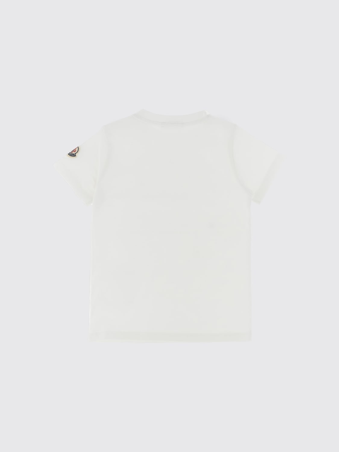MONCLER CAMISETA: Camiseta niños Moncler, Blanco - Img 2
