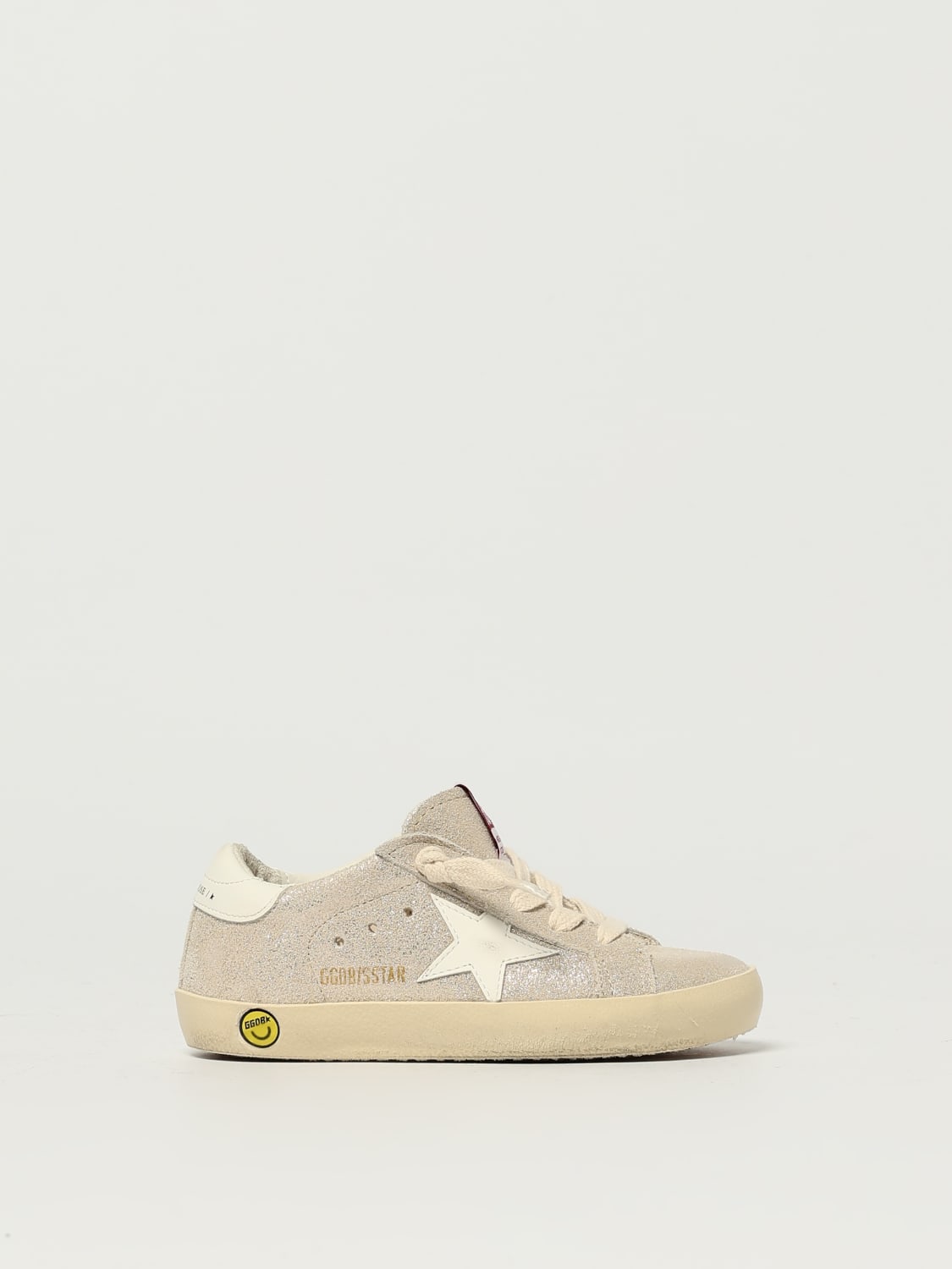 GOLDEN GOOSE BASKETS: Chaussures enfant Golden Goose, Beige - Img 1