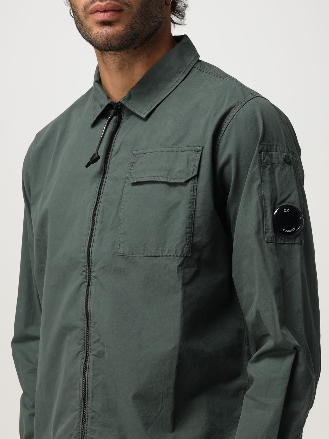 C.P. COMPANY SHIRT: Shirt men C.P. Company, Black - Img 4