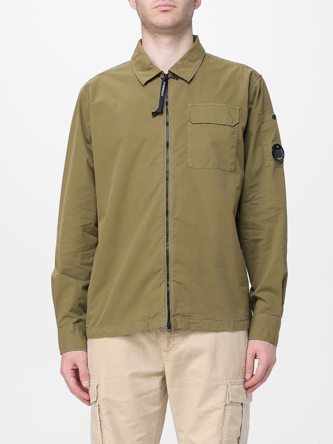 C.P. COMPANY SHIRT: Shirt men C.P. Company, Green - Img 1