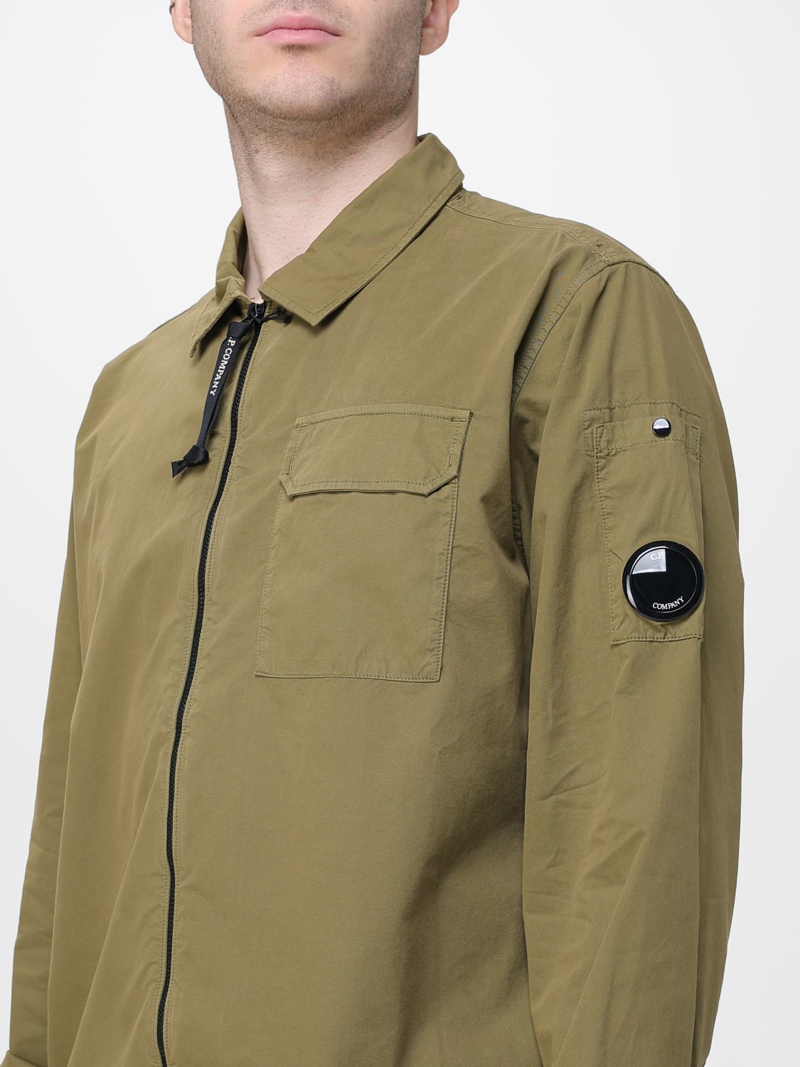 C.P. COMPANY SHIRT: Shirt men C.P. Company, Green - Img 4