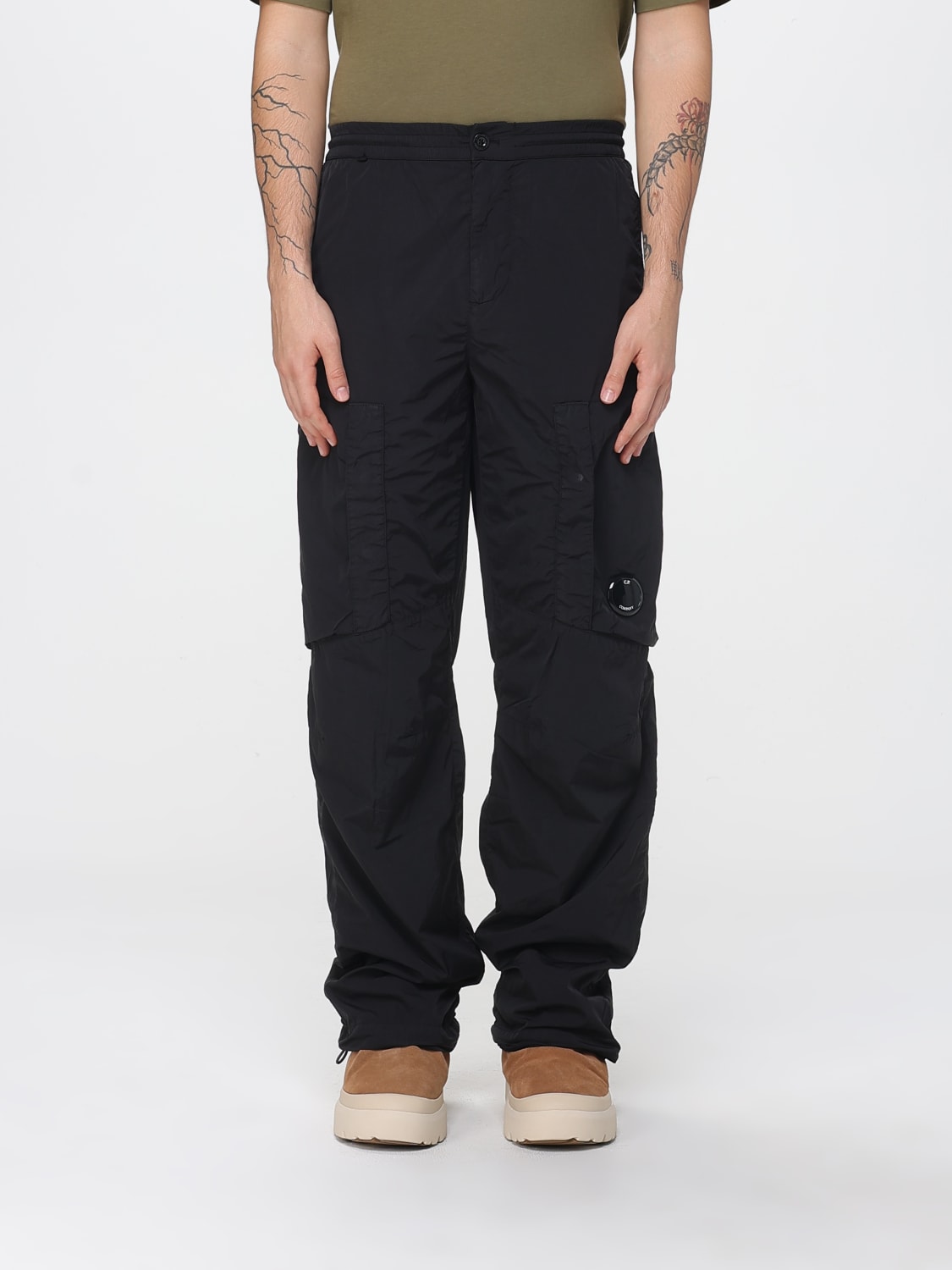 C.P. COMPANY PANTS: Pants men C.P. Company, Black 1 - Img 1